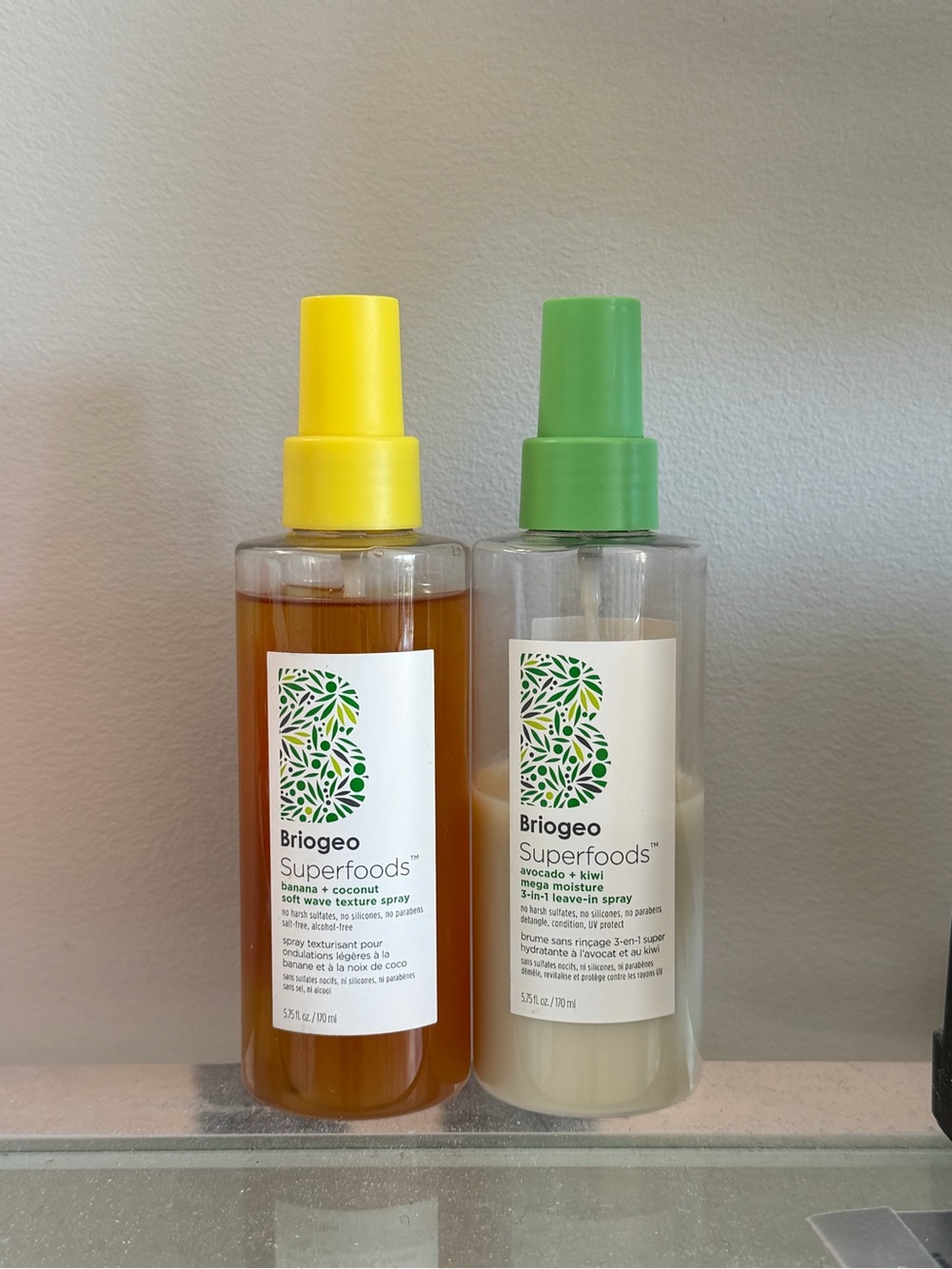 Briogeo Superfoods texture + moisture Sprays